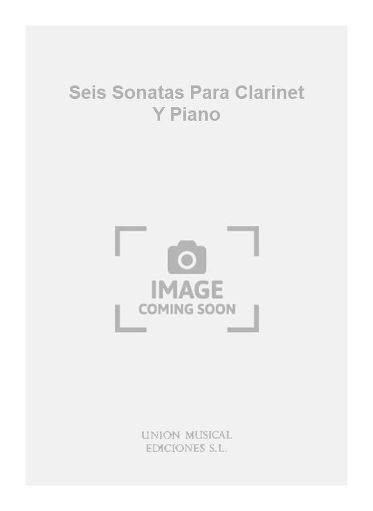 Seis Sonatas Para Clarinet Y Piano